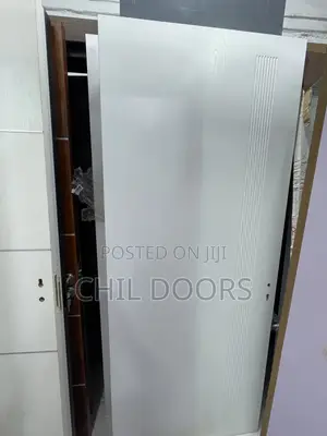 Internal White Wooden Door
