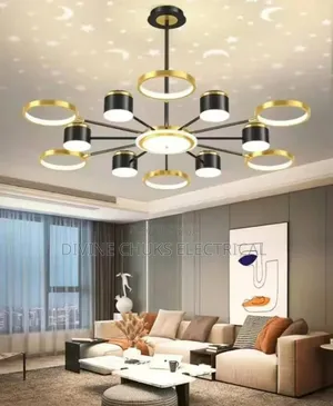 Led Luxury Modern Chandelier Light