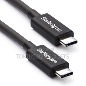 StarTech.com Thunderbolt 3 Cable, 100W PD, Thunderbolt 4 Certified