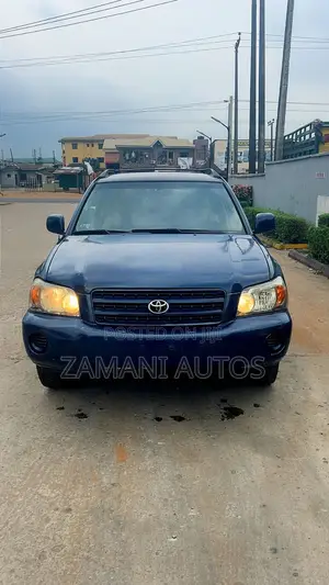 Toyota Highlander 2004 Blue