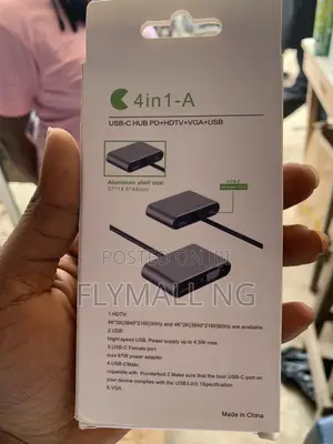 4-in-1 USB-C Hub Adapter