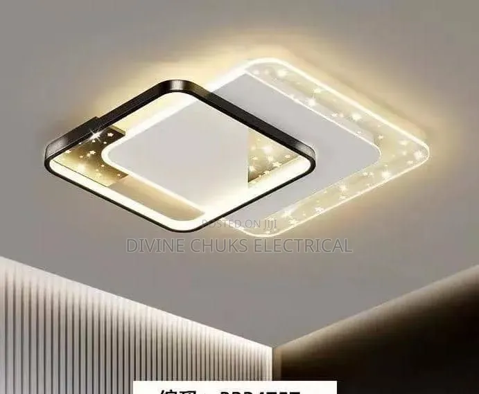 Led Luxury Flush Chandelier Light