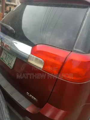 GMC Terrain 2010 Red