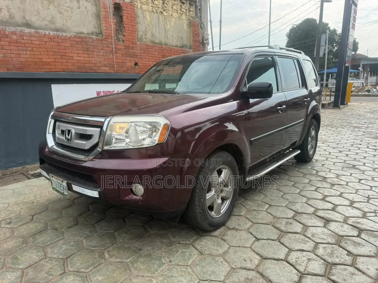 Honda Pilot 2009 Burgundy