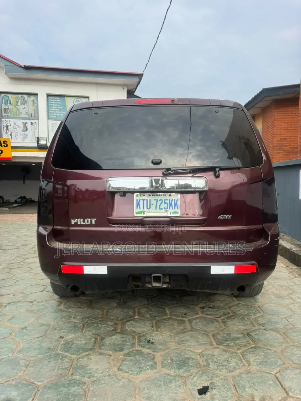 Honda Pilot 2009 Burgundy