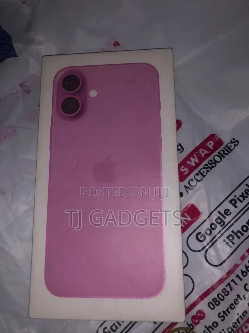 New Apple iPhone 16 256 GB Pink