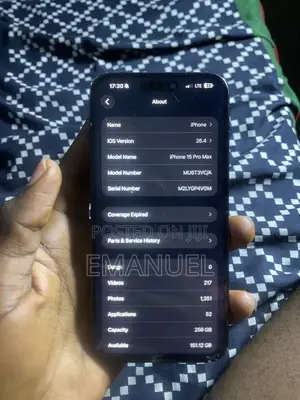 Apple iPhone 15 Pro Max 256 GB Blue