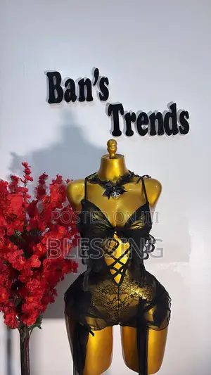 Black Character Lingerie
