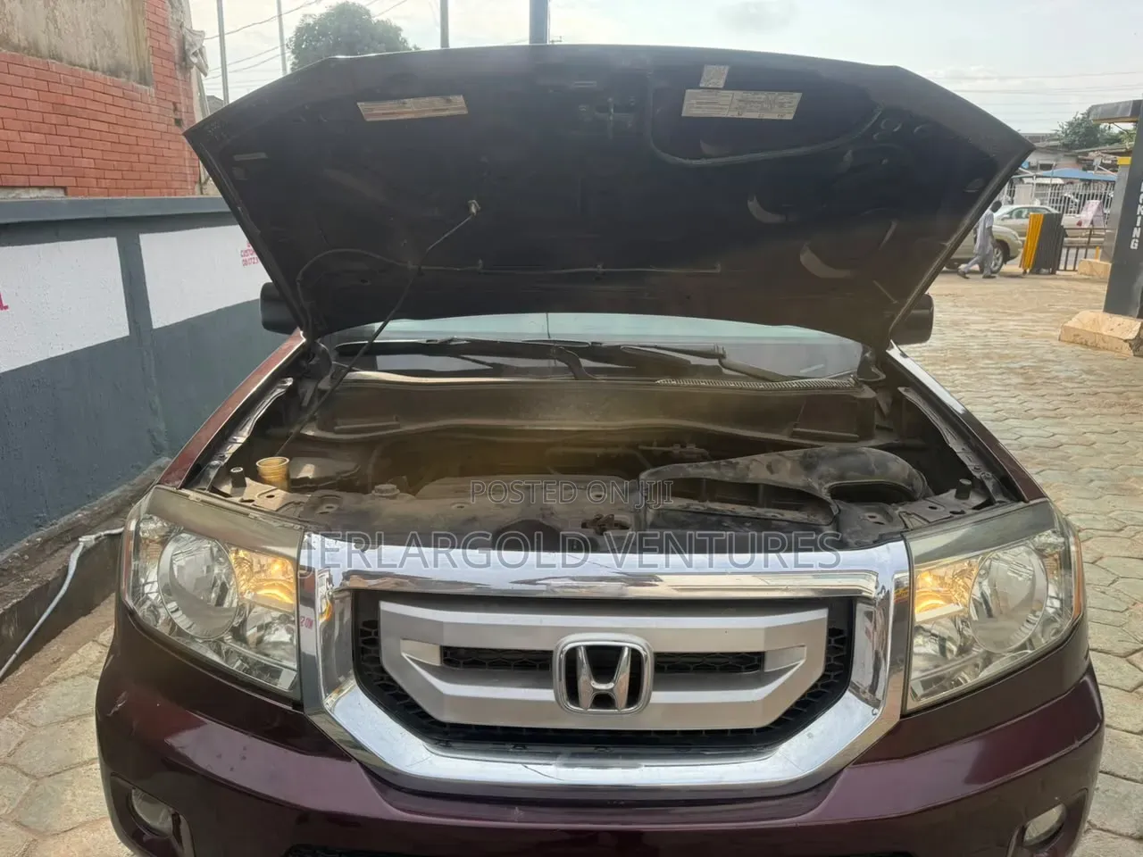Honda Pilot 2009 Burgundy