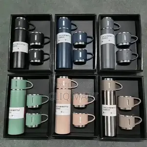 500ml Stainless Vacuum Insulated Thermos Flask Set