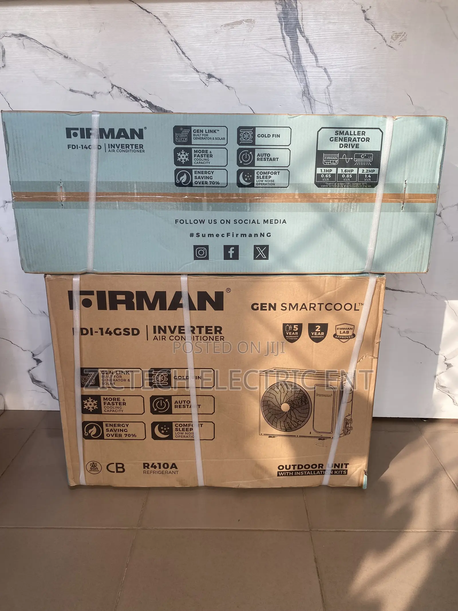 Firman Inverter Split AC 1.5hp