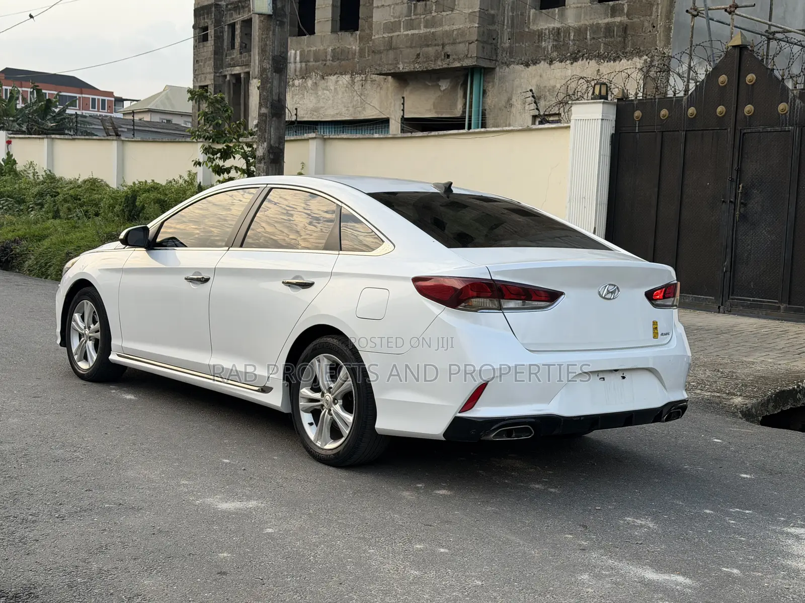 Hyundai Sonata Sport 2018 White