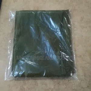 Green Satin/Silk Wrap