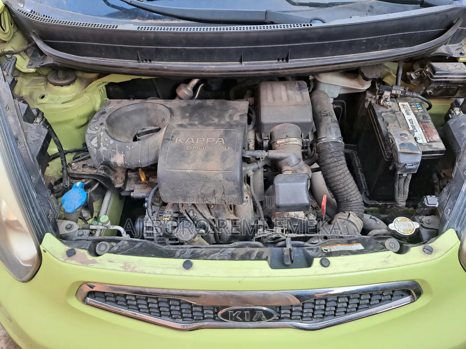 Kia Morning 2011 Green