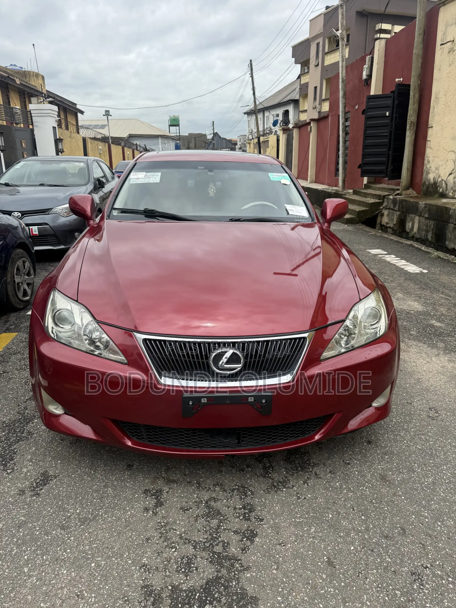 Lexus IS 2009 Red