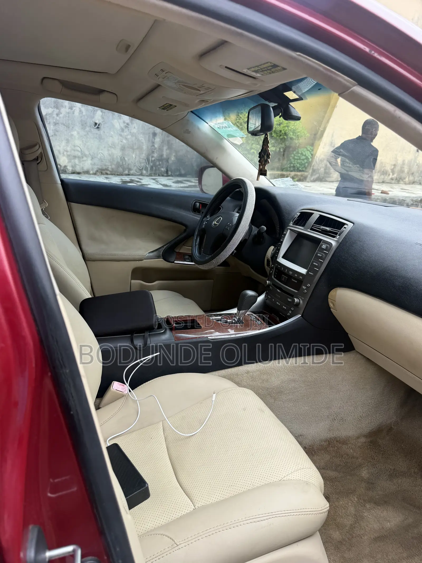 Lexus IS 2009 Red