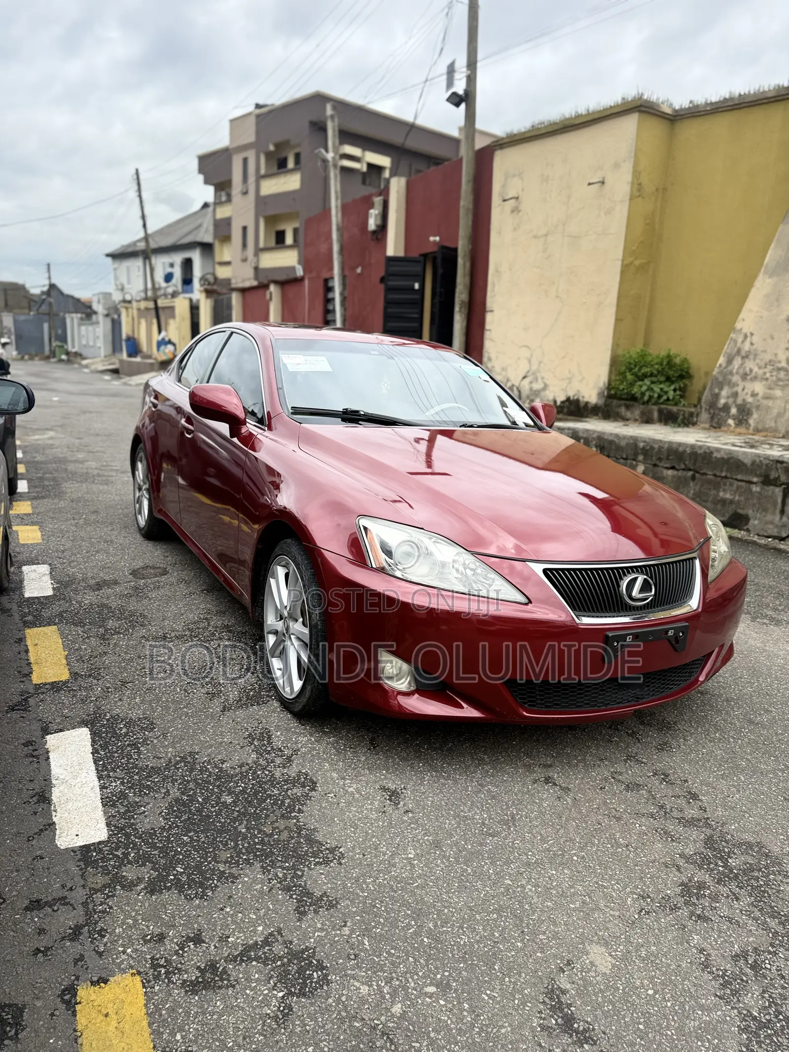 Lexus IS 2009 Red