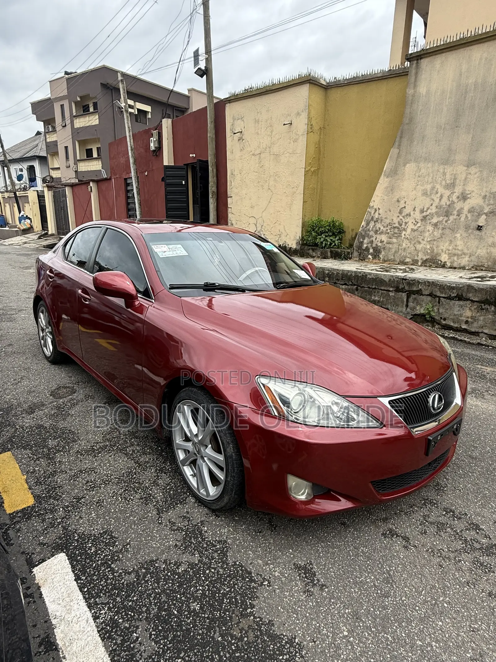 Lexus IS 2009 Red