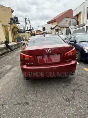 Lexus IS 2009 Red