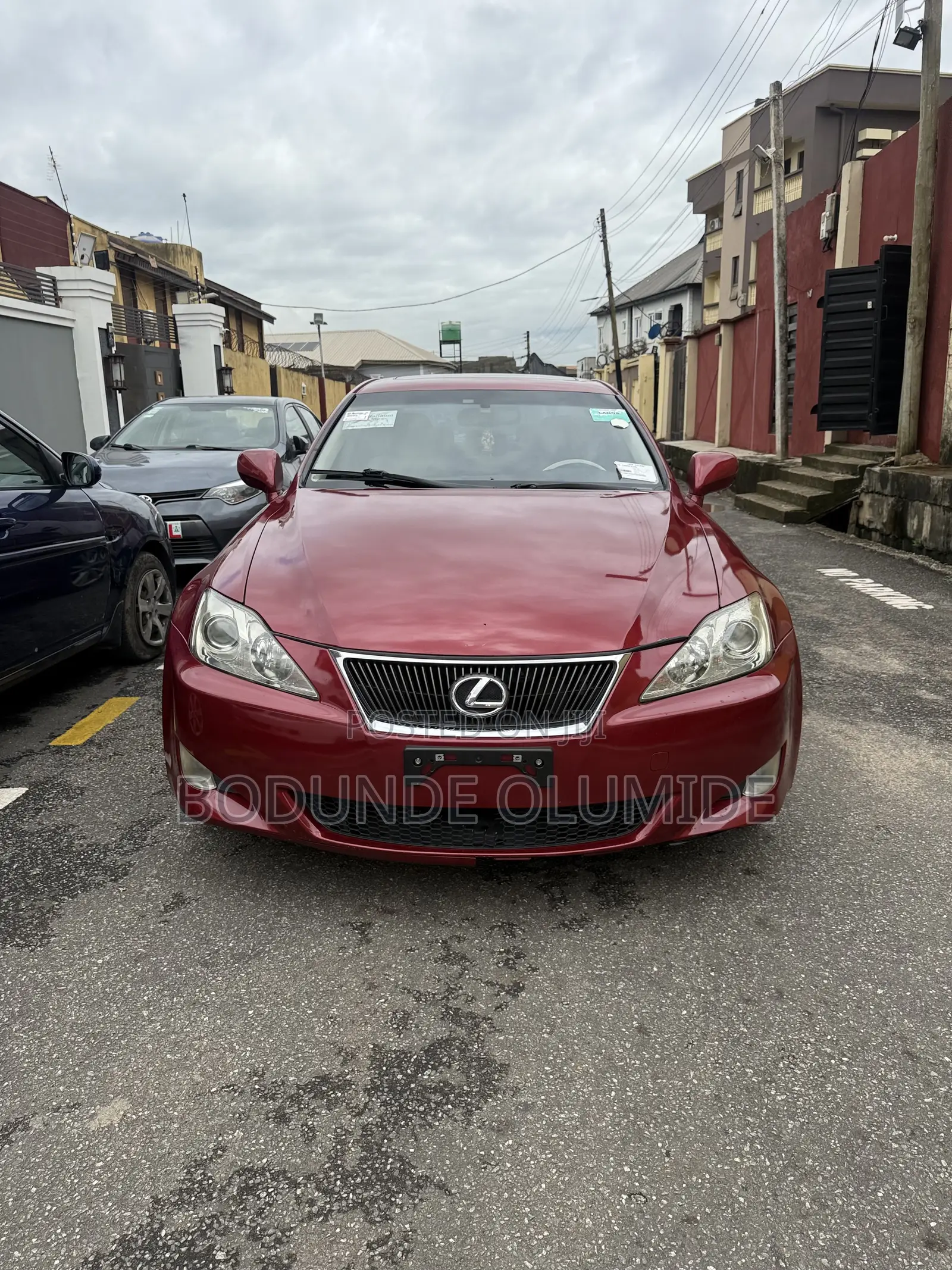 Lexus IS 2009 Red