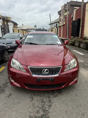 Lexus IS 2009 Red