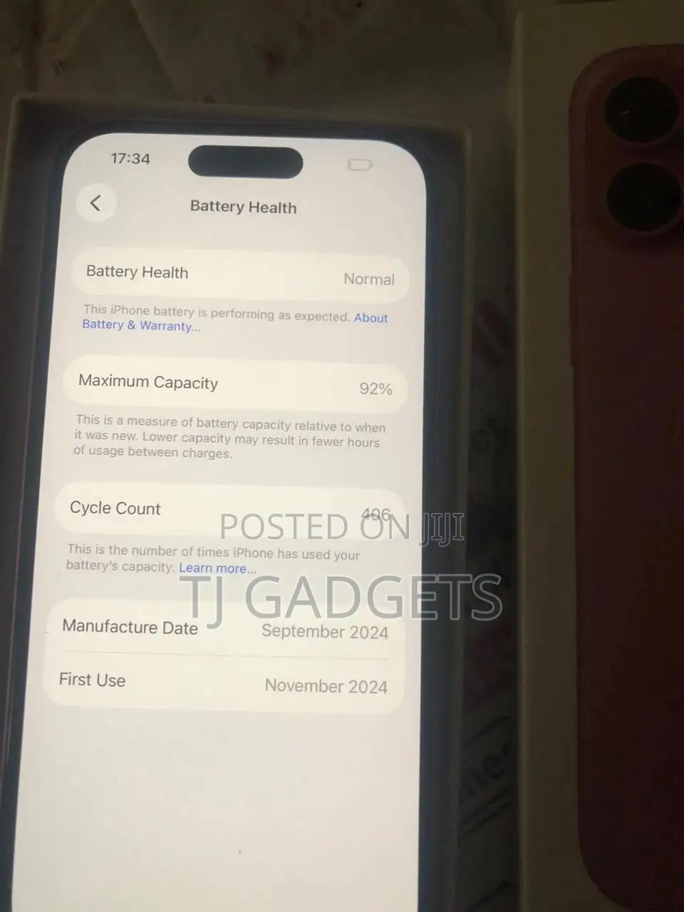New Apple iPhone 16 256 GB Pink