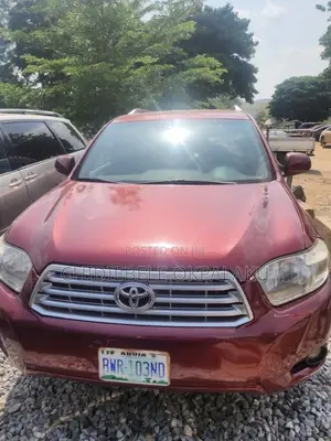 Toyota Highlander 2009 Burgundy