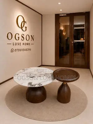 Luxury Center Table With Premium Marble-Effect Top