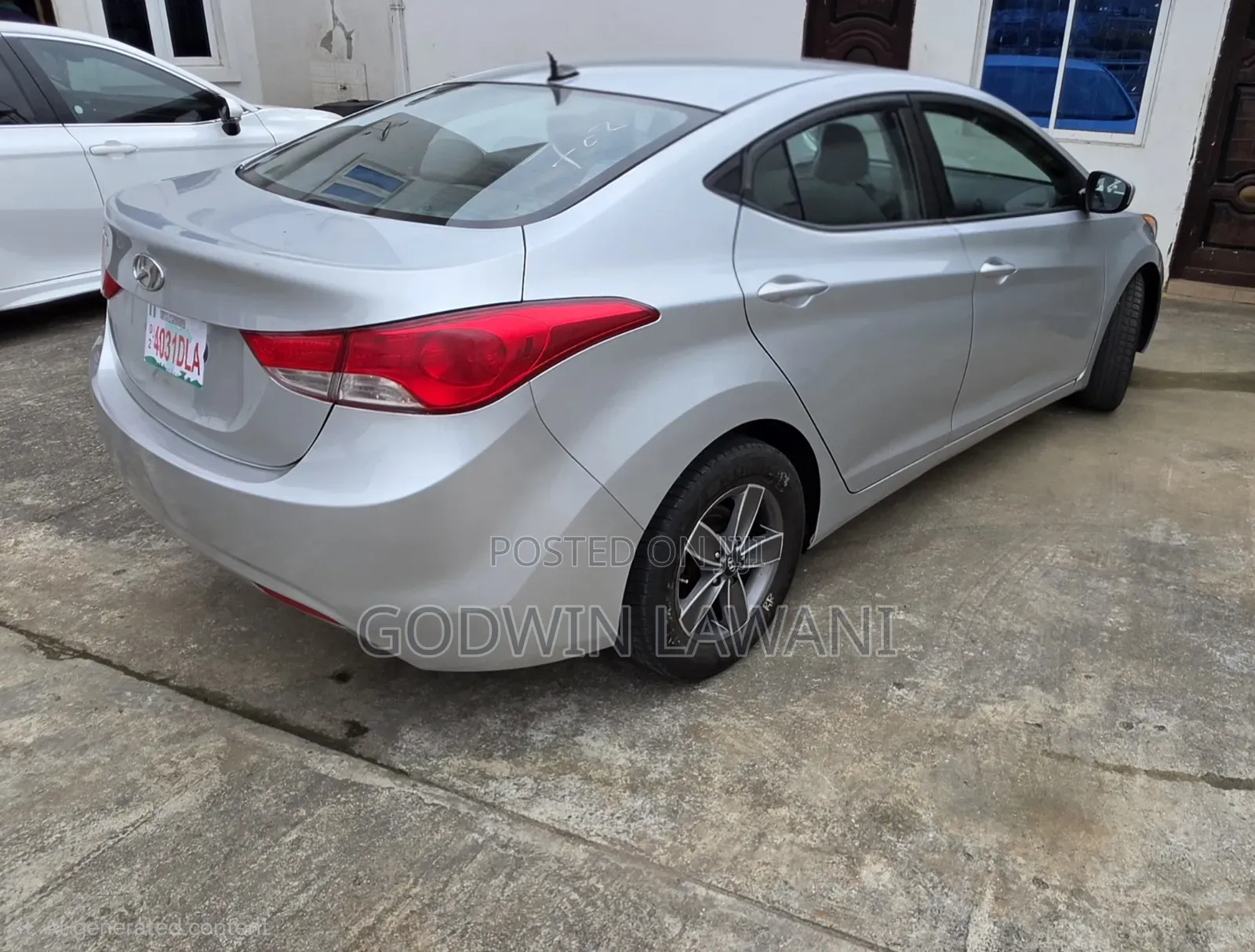 Hyundai Elantra 2013 Silver