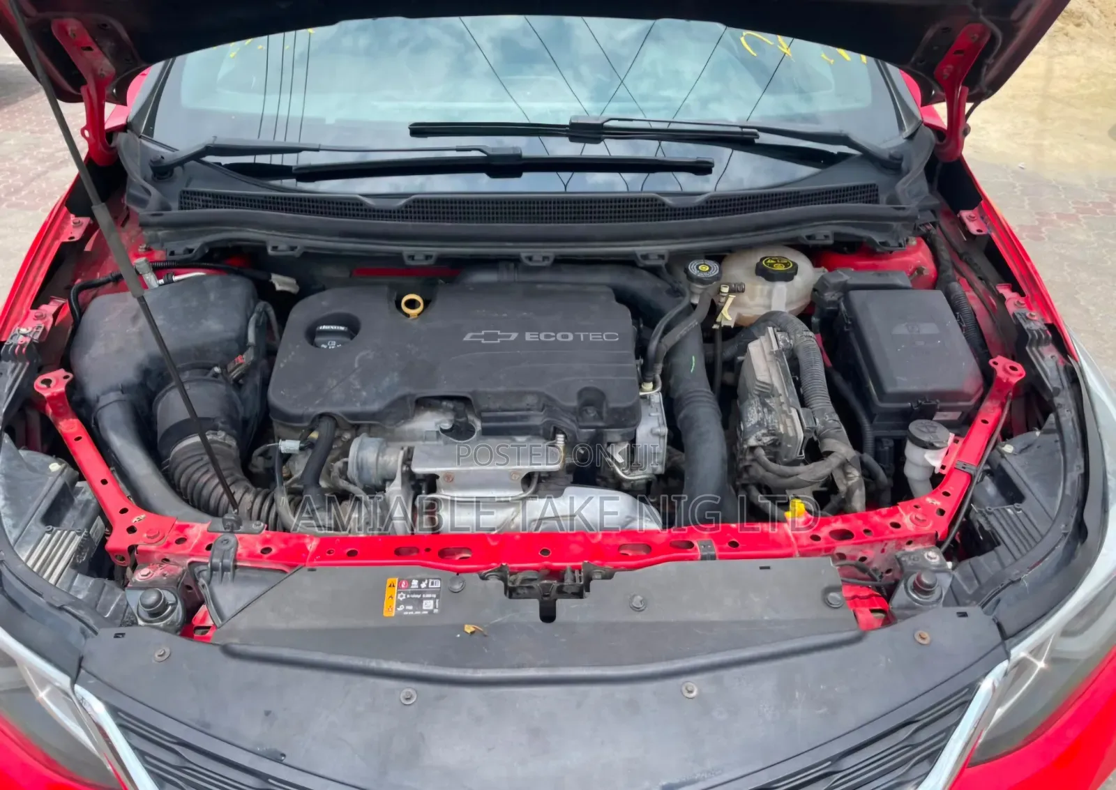 Chevrolet Cruze 2017 Red