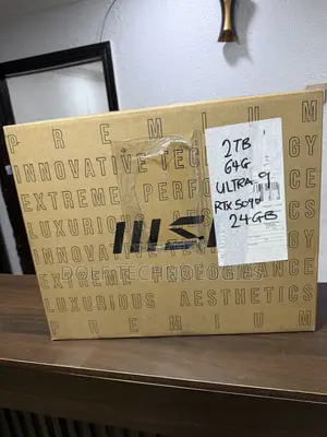 New Laptop MSI Vector 17 HX AI A2XWJG 64GB Intel Core Ultra 9 SSD 2T
