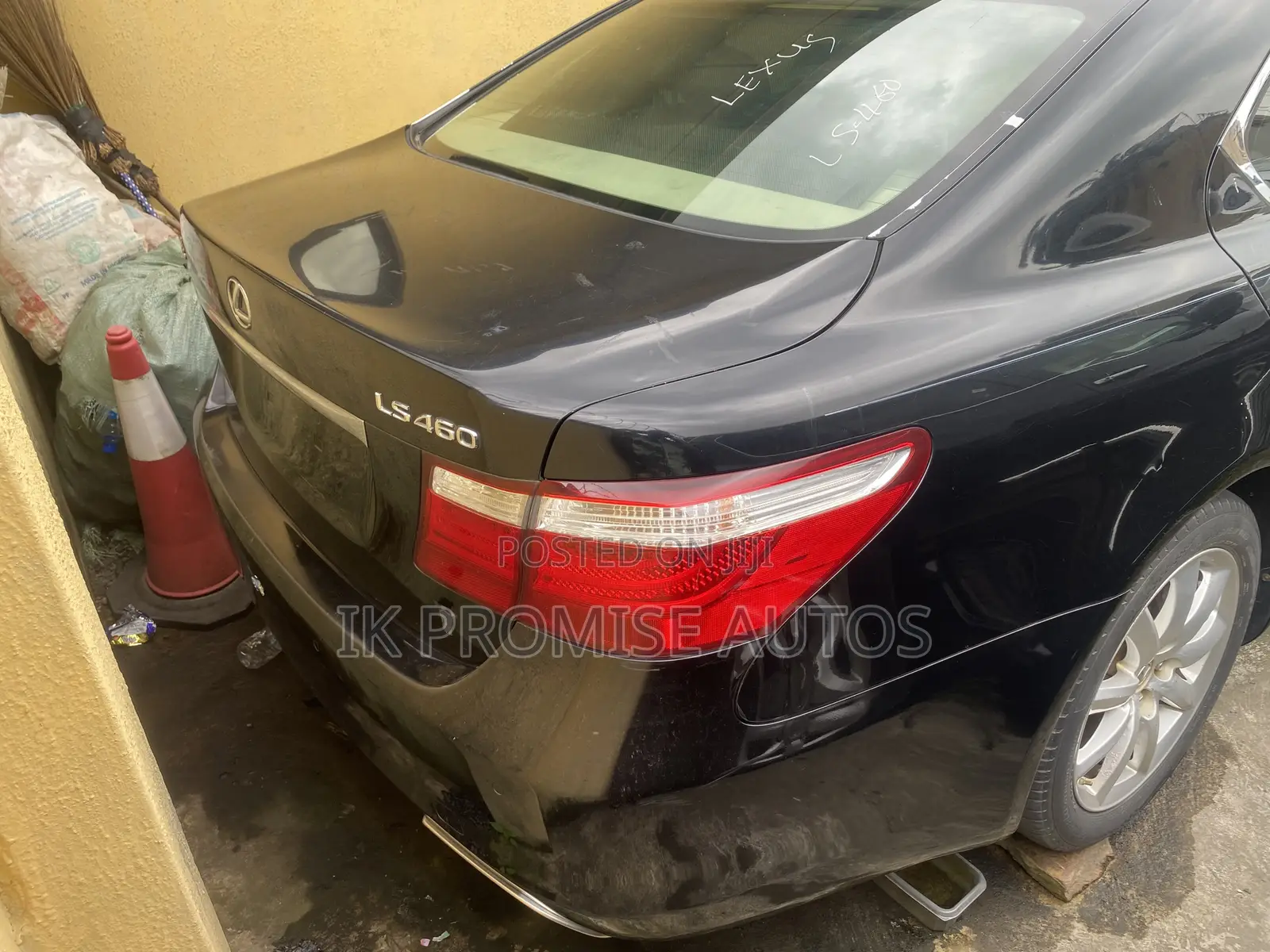Lexus LS 460 2008 Black