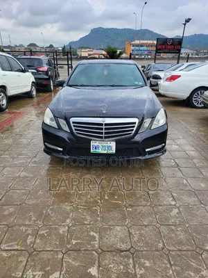 Mercedes-Benz E350 2011 Black