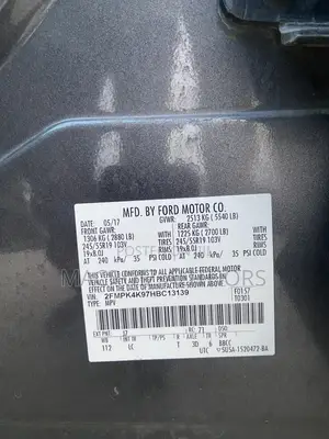 Ford Edge Titanium 4dr FWD 2017 Gray