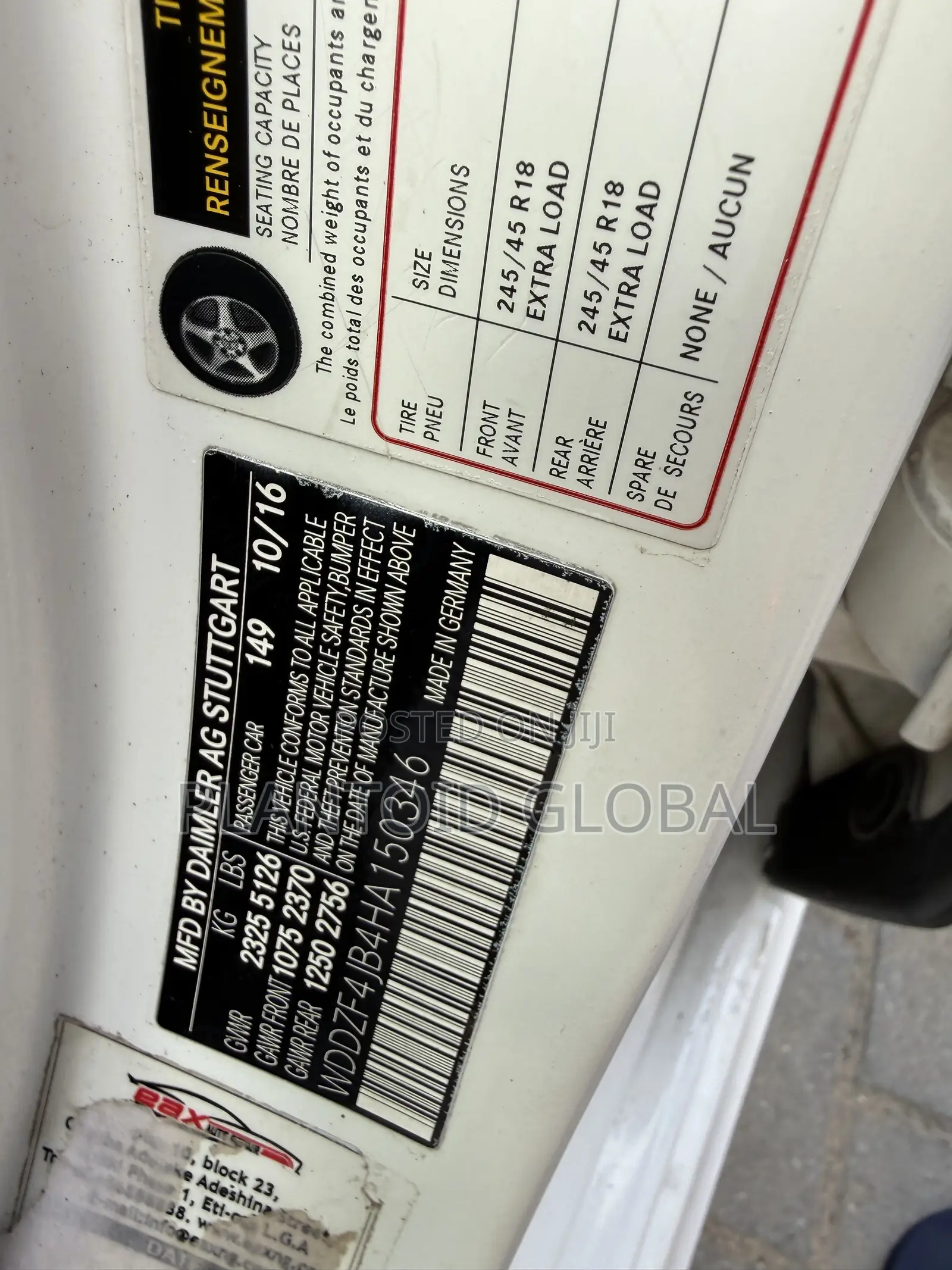 Mercedes-Benz E300 2017 White