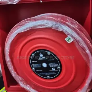 Wall-Mounted Bajik Swinging Fire Hose Reel Enclosed in a Fire Cabinet