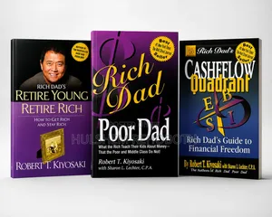 Rich Dad Poor Dad + Retire Young Retire Rich + Cashflow Quadrant