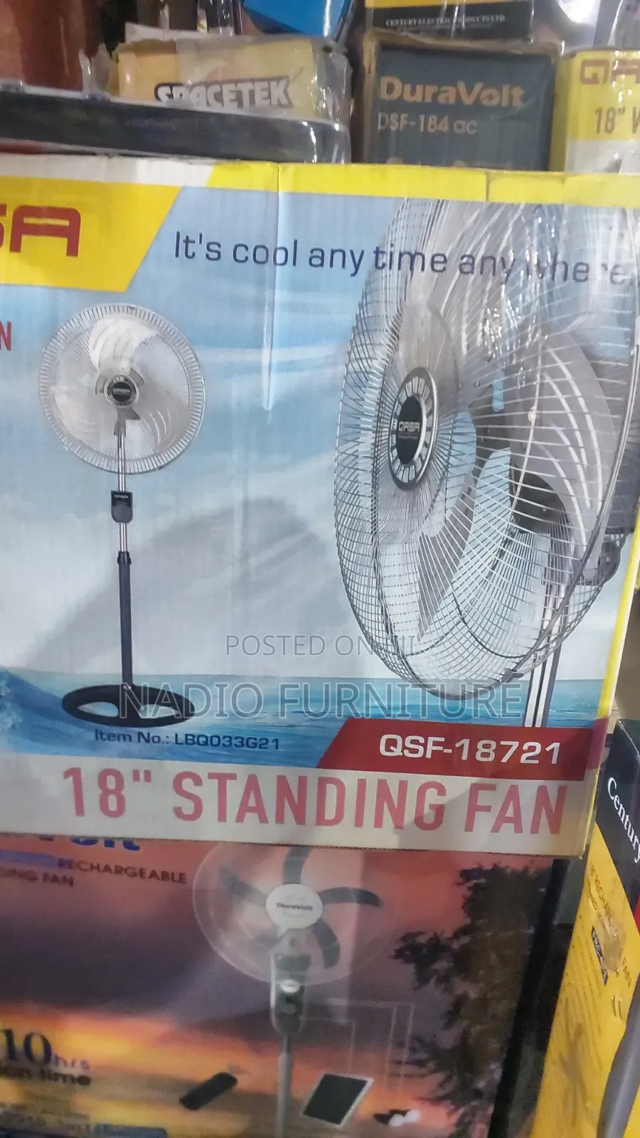 Rechargeable Fan