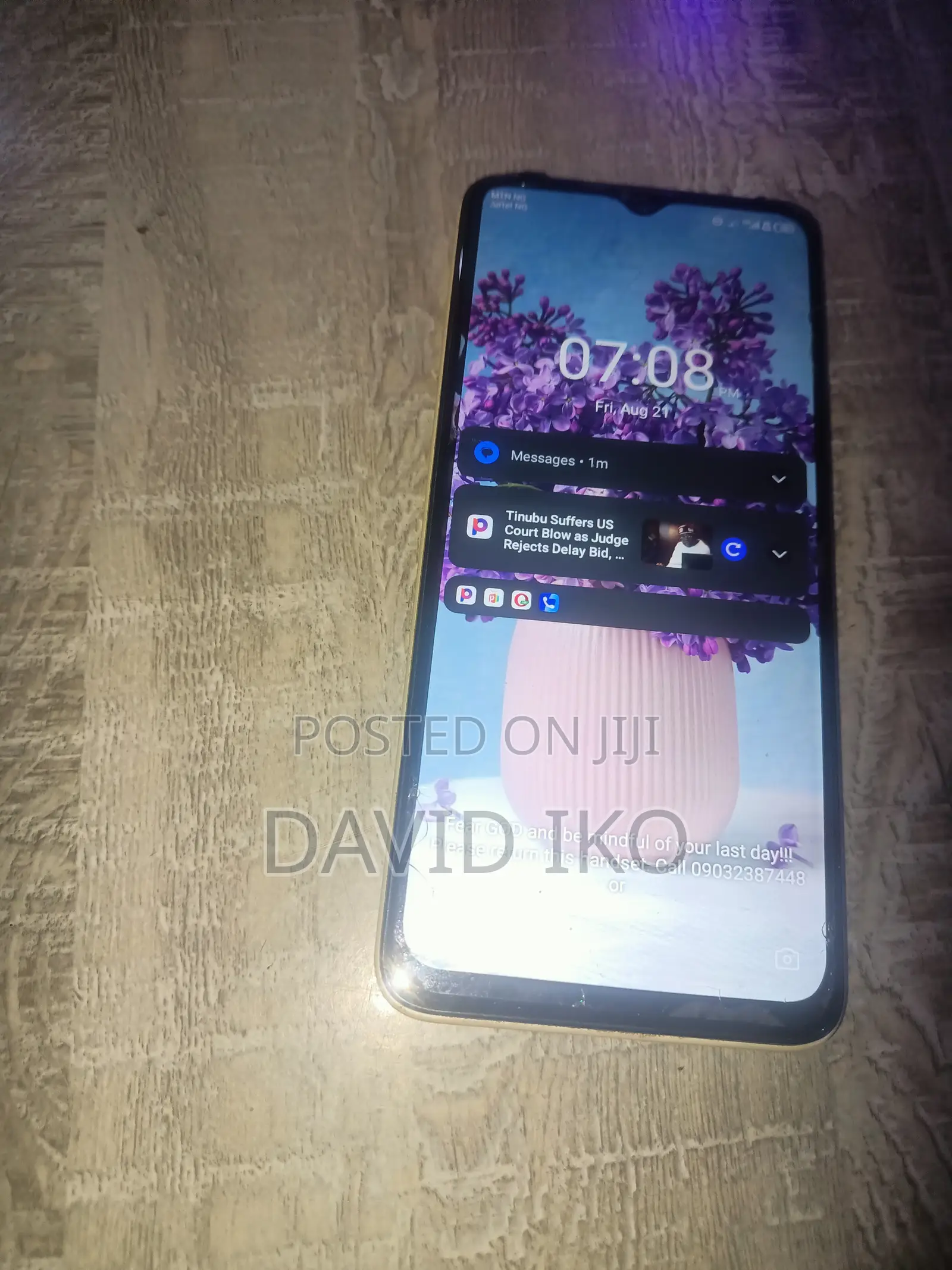 Itel P40 64 GB Yellow