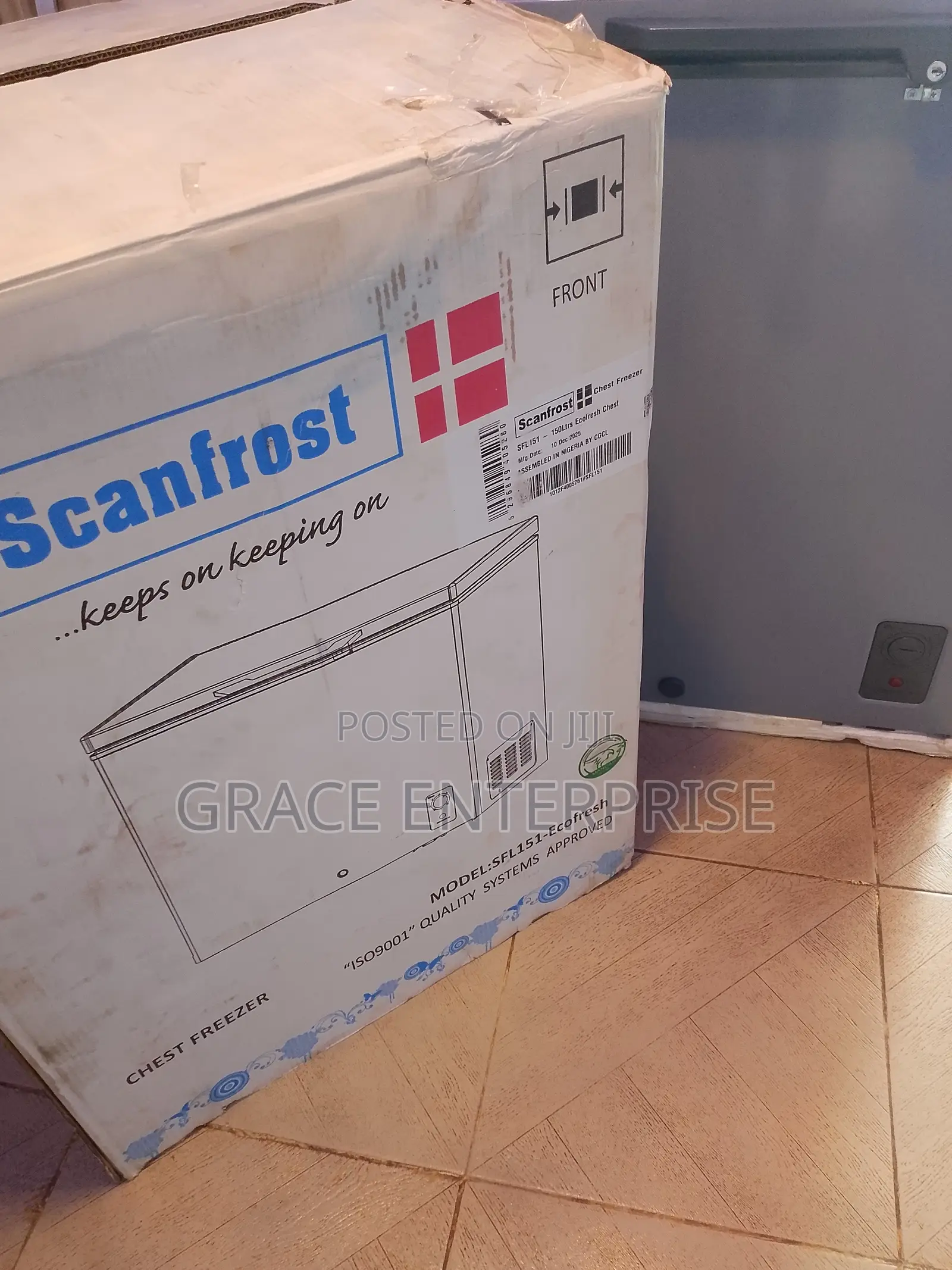 Original Scanfrost Chest Freezer