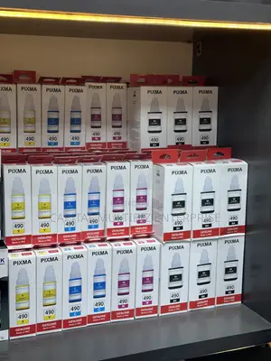 Genuine Canon Pixma Ink 490 BLK / Colors