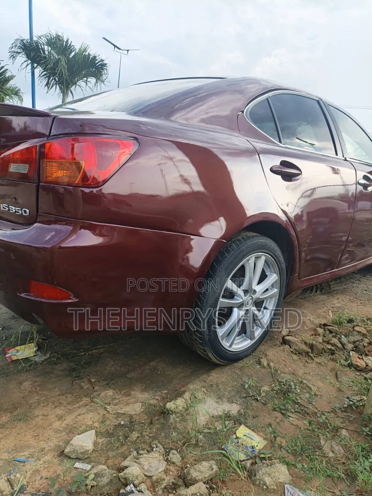 Lexus IS 2008 Red