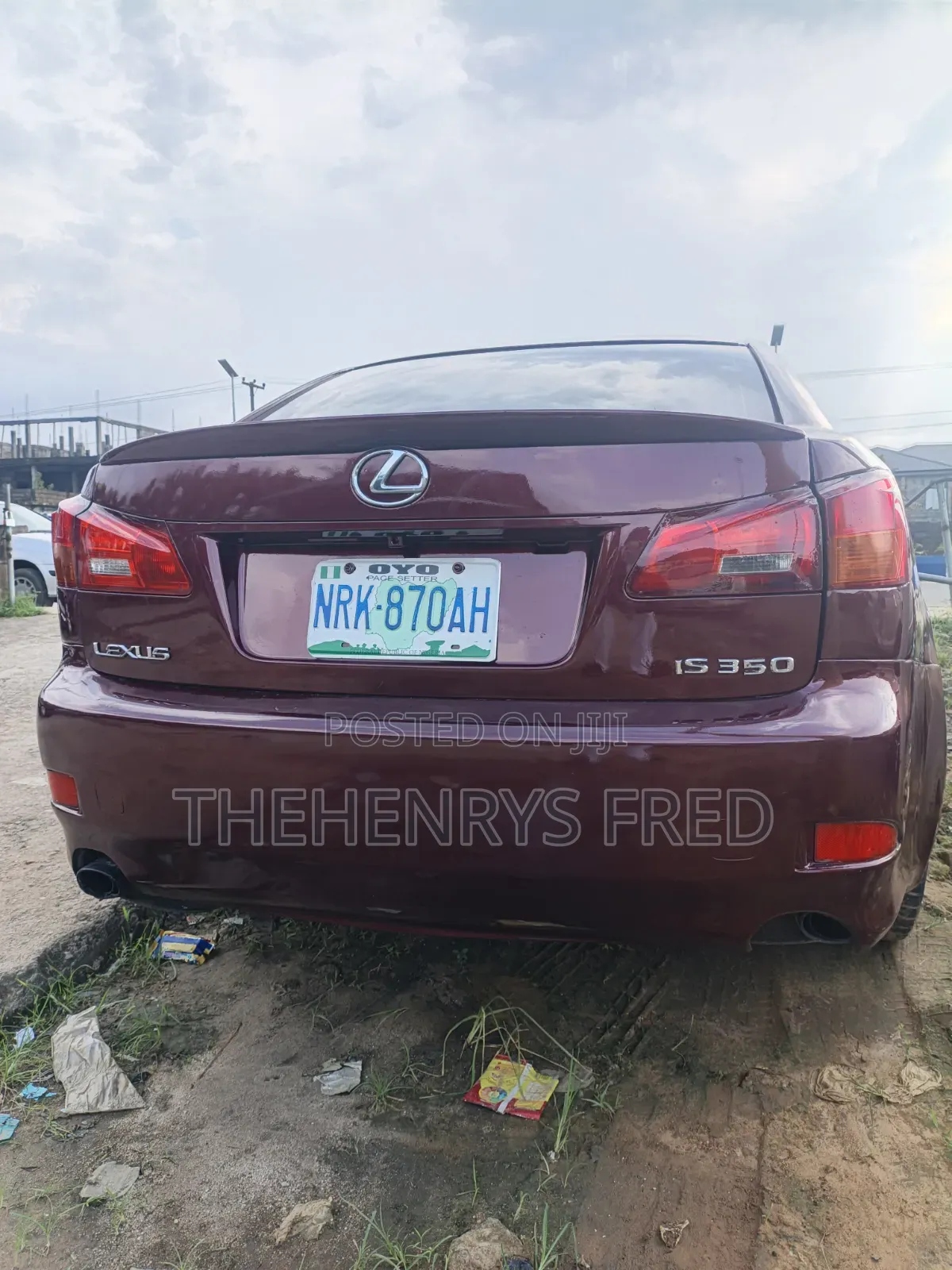 Lexus IS 2008 Red