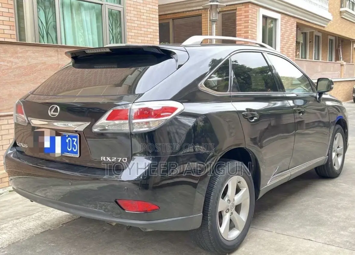 Lexus RX 270 2012 Black