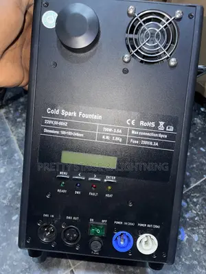 750w Sparkling Machine and the Powder Stage Light
