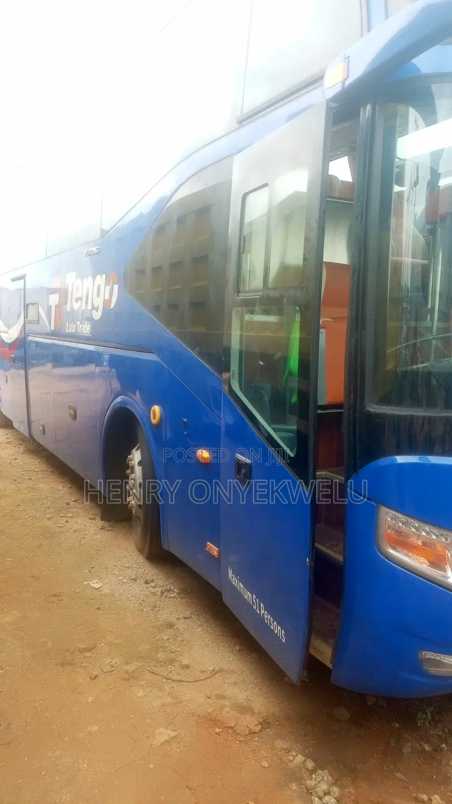 Yutong E12 2014 Blue