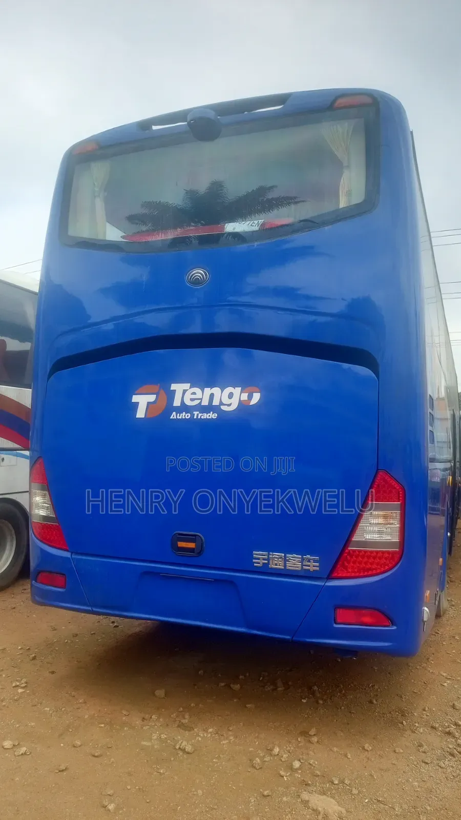 Yutong E12 2014 Blue