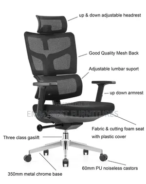Good Quality Standard Mesh Reclining Chair.