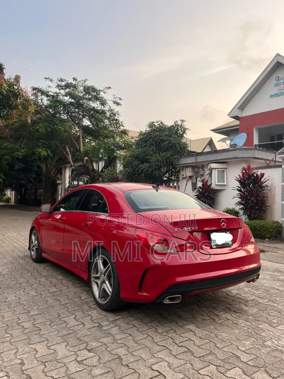 Mercedes-Benz CLA-Class 2014 Red