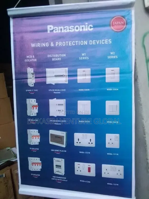 Panasonic Switches Available in Any Size